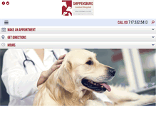 Tablet Screenshot of animalsdr.com